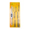 Kit Broca Machuelos Milimetrico Maneral Ajustable Roscador M3-M12 con Llave