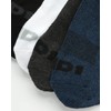AND1 Men's Socks - Athletic Cushion Quarter Cut Socks (24