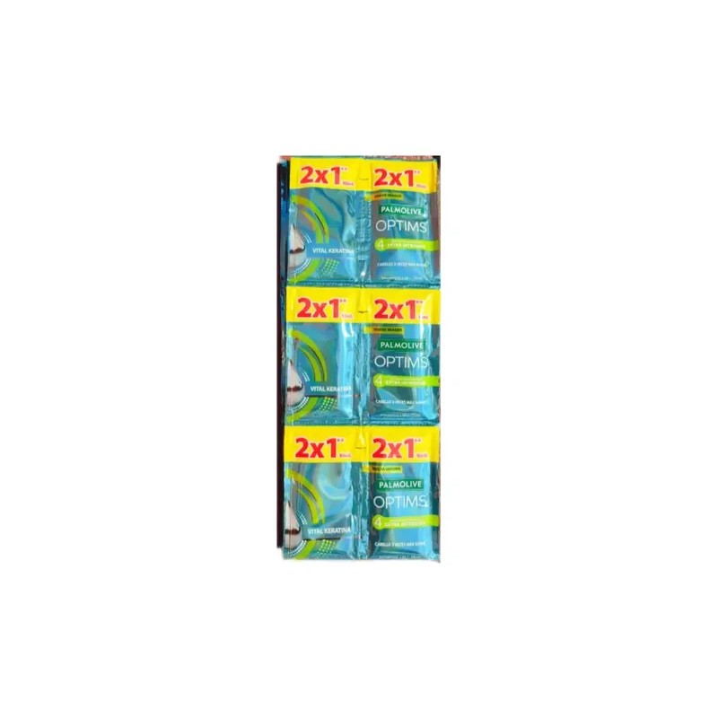 Shampoo Hotelero 1000 Piezas 10ml. Palmolive Optims