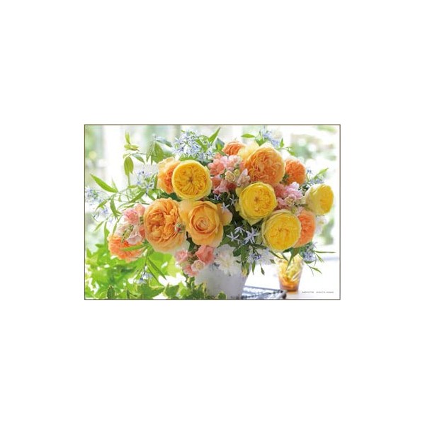 300 Piece Jigsaw Puzzle Floral Stars (10.2 x 15.0 inches