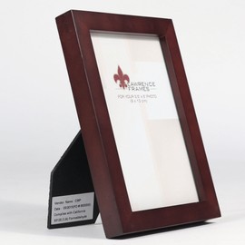 Lawrence Frames Standard Wood Luxury Frame, 3.5 by 5-Inch, Espresso