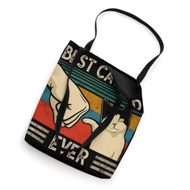Vintage Best Cat Dad Ever Bump Fit Tote Bag