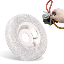 Diamonds Grinding Wheel Disc, Multifunction Emery Milling Cutter Abrasive Tool 52mm/2in Diameter with Electroplating Technology, for Sharpening High Speed Steel Woodturning Tools