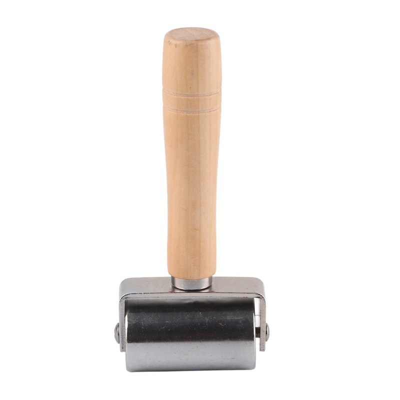 DIY Leather Handwork Smoother 35mm Leather Roller Tool Leathercraft Edge