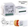 Luminea Home Control Roller Blind Control: Set of 4 WLAN