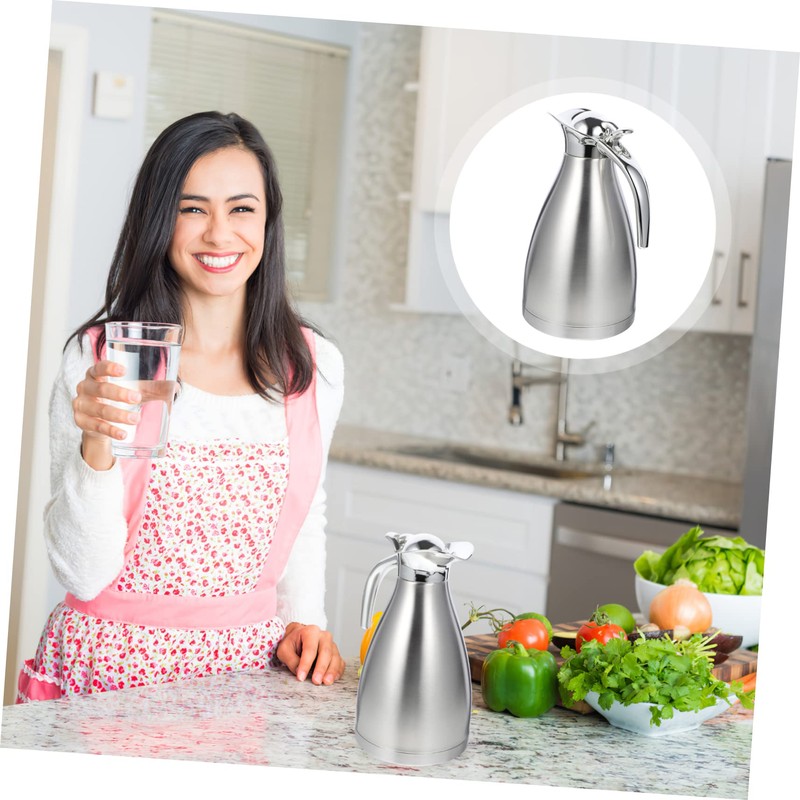 LABRIMP Stainless Steel Insulated Kettle Thermal Bottle 1.5l Double Layer