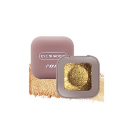 SWEET NIGHT Single Eyeshadow - High Pigmentation, Smooth Adhesion, Long-Lasting, Suitable for All Ages (09 - Champagne Gold)