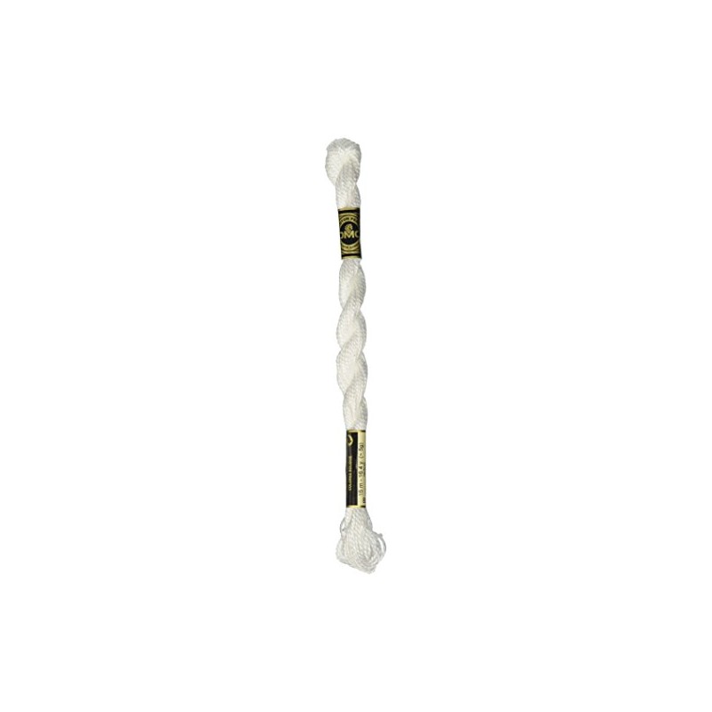 DMC Pearl Cotton Skein Size 3 16.4yd, White