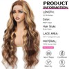 IWISH 20 Inch Blonde Human Hair wig For Black Women