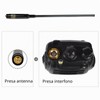 HYSHIKRA Antenna telescopica per radio 27 MHz, connettore SMA-F