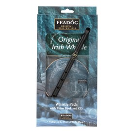 Feadog Black Pro D Whistle Triple Pack FW03BP