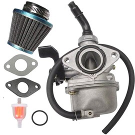 Upgraded PZ19 Carburetor with 35mm Air Filter and Choke Lever Fits for Honda CT90 CT110 CT70 Trail 1971-1982 XL70