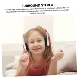 jojofuny 1pc Boy Girl Headphones Volume Control Stereo Earphones for School and Travel Foldable Design Compatible Phones and Tablets