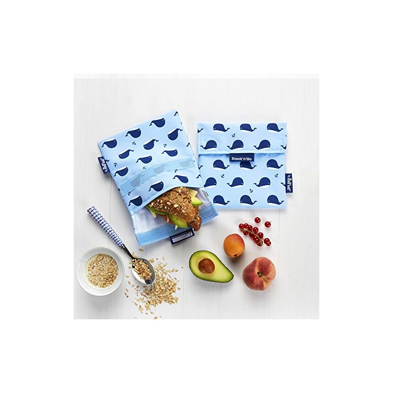 Roll'eat - Snack'n'Go Animals | Reusable Ecological Kids Sandwich Bag