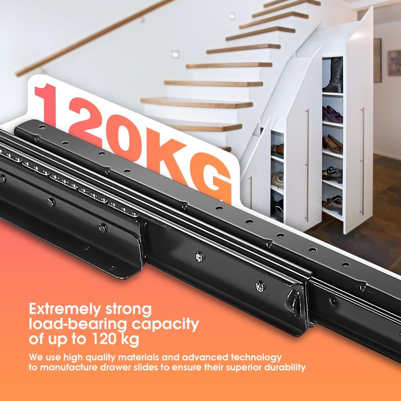 SHUHANG Undermount Heavy Duty Drawer Slides 16 24 32 40