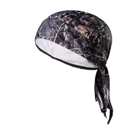 Magic Scarves Bandana for Men Skull Cap Sports Breathable Sun Protection Adjustable Durag Pirate Jungle Hat Cycling Under Helmet Green