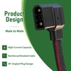 for EcoFlow Extra Battery Power Cord - 40 Inch Gray