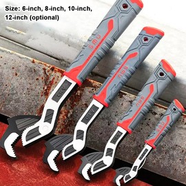 Multifunctional Wrench 40CR Chromium Vanadium Steel Self-Adjusting Wrench Quick Opening Tube Universal Wrench Combination Tool Kit