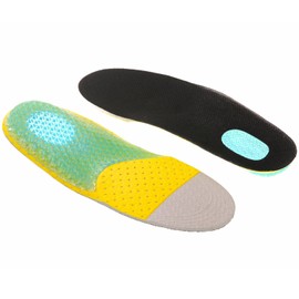 PhoenixSole Soft Cushion Insole, Shock Absorption, Urethane Material, Soft, Breathable, Odor Resistant, Sports, Walking, Street Walking, Adjustable Size, Unisex (S)