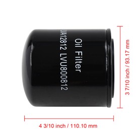 Molloparts Hydraulic Transmission Oil Filter Compatible with John Deere LVA12812 2305 2210 Series Compact Utility Tractors Hydraulic Oil Filter LVA12812