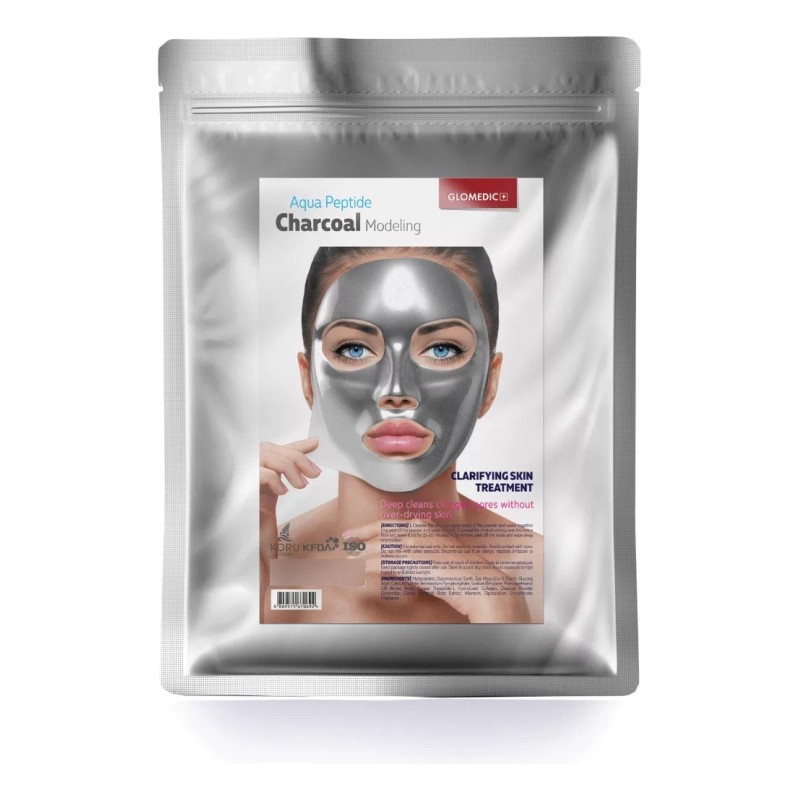 Koru Pharma Mascarilla Plastica Glomedic Aqua Peptide Charcoal