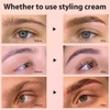 Soap Brows Kit,2Pcs/Set Eyebrow Freeze Styling Wax,Gel Para Cejas Transparente