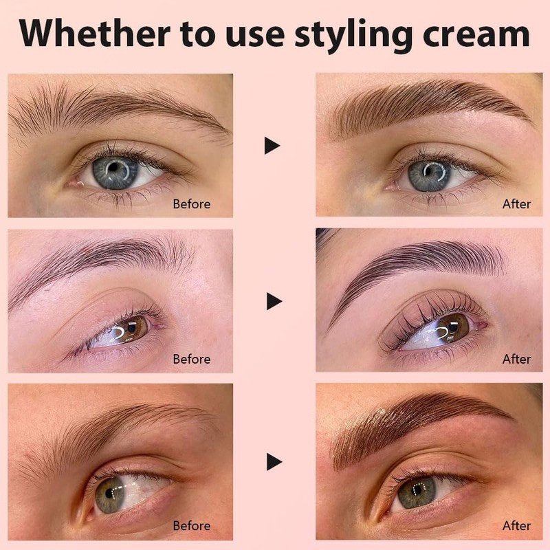 Soap Brows Kit,2Pcs/Set Eyebrow Freeze Styling Wax,Gel Para Cejas Transparente
