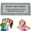 Lafinesse – Respect Your Parents Metal Sign | LF EM4285