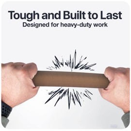 Marino Avenue Men's Belts 100% Leather Casual Jean belt 1.5" Wide Full Grain - Elegant Gift Box, Intrepid - Cinnamon, 48 (Waist: 46)