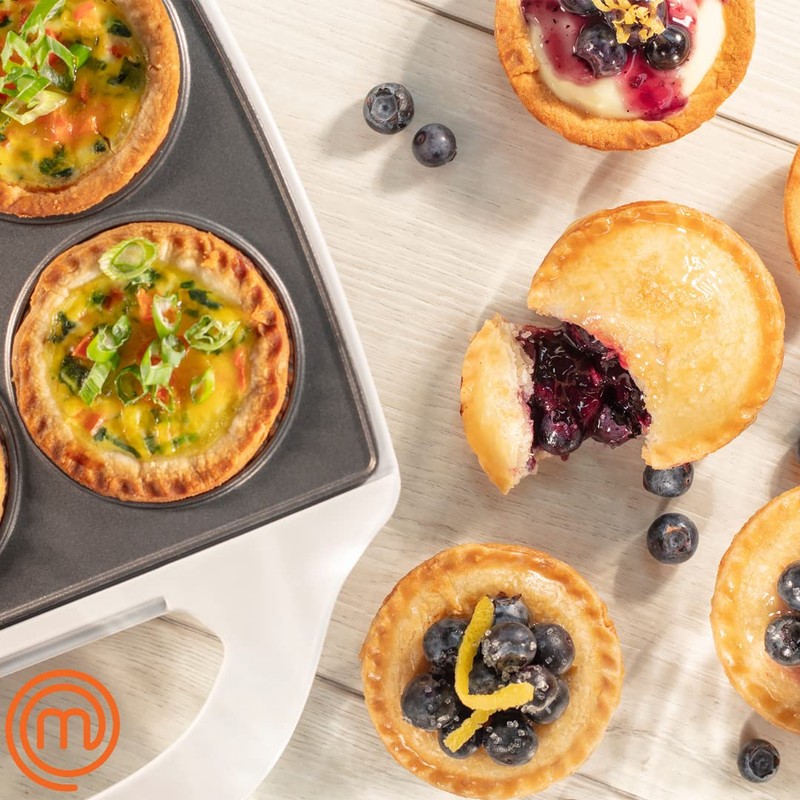 MasterChef Mini Pie & Quiche Maker- Holiday Pie Baker Cooks