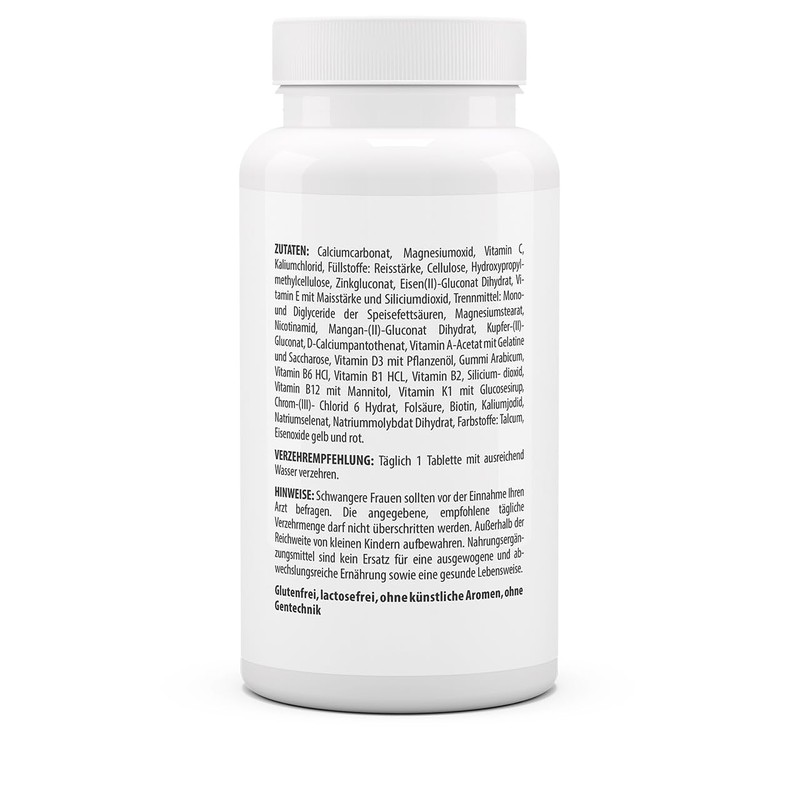 Vitaworld Multivitamin A-Z – Multivitamin Tablets High Dose with 24