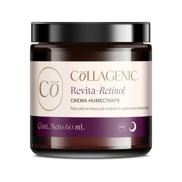 Crema Facial Antiarrugas Collagenic Con Retinol Y Colágeno Hidrolizado Para