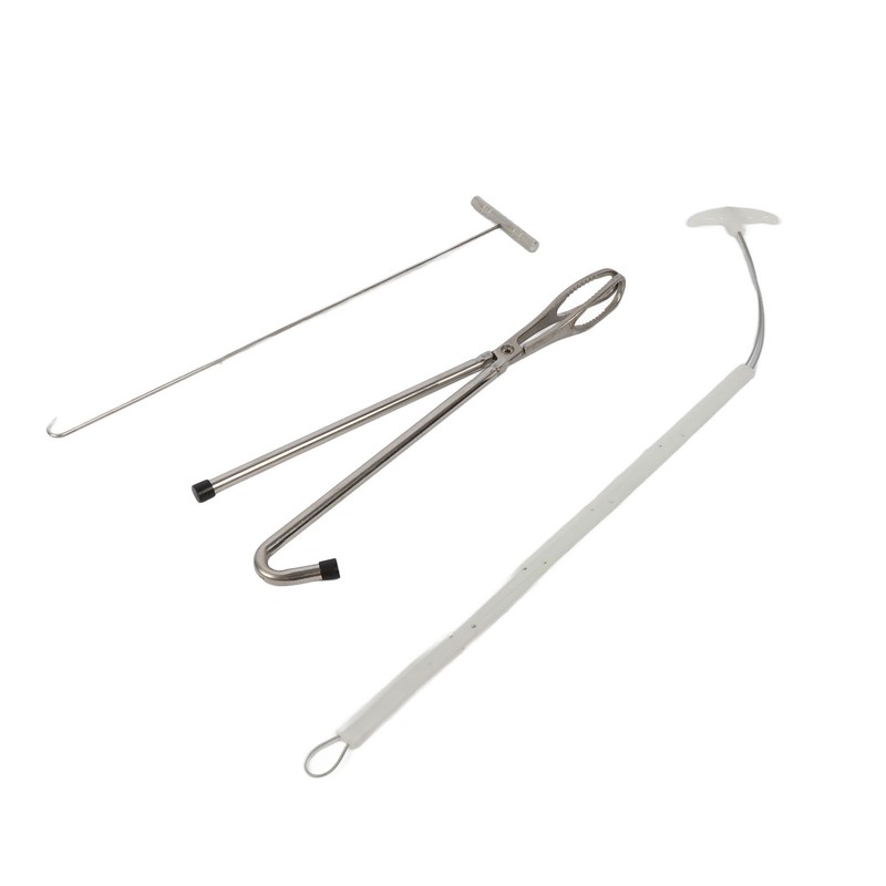 Pig Midwifery Set Tools Stainless Steel Livestock Pig Midwifery Rope