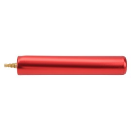 Aluminum Alloy Pool Billiard Cue Extension 6 Inch Snooker Cue Extender Billiard AccessoriesRed