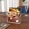 AITEE DIN A5 Table Brochure Stand: Pack of 2 Acrylic
