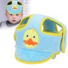 Toddler Head Protector Breathable AntiCollision Baby Safety Head Cap Helmet(Blue