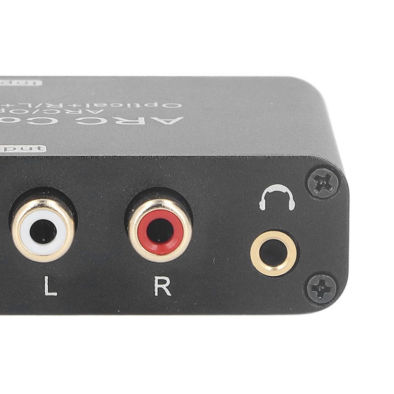 Digital to Analog Audio Converter 192KHZ Optical to RCA 3.5mm
