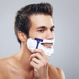 Disposable Razors, Bulk Razors With Knife Caps, Individually Packaged, Razors In Bulk Suitable For Hotels, Shelters, Homeless People, Nursing Homes, Charities, Churches (50-PACK)