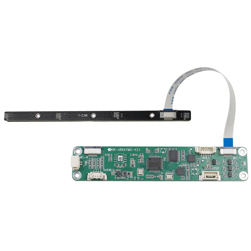 DHYAWUER 4-Array Directional Microphone Array USB Linear 60-Degree Sound Pickup