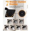 Compatible with moen T2473epbl Matte Black Shower Trim Kit, Genta