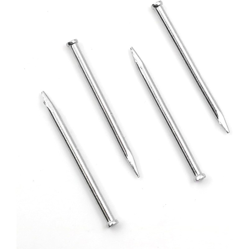 Design61 100 x Steel Nails Skirting Board Pins Nail 1.4