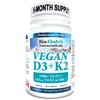 Vegan Vitamin D3 1000 IU + Vitamin K2 MK-7 Form