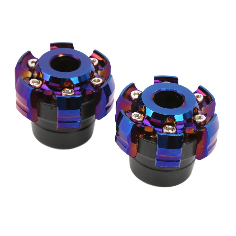 Pair of Motorcycle Wheel Front Fork Frame Slider Aluminum Alloy