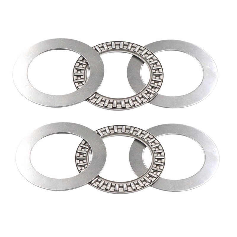 DEEG 2PCS AXK2035 2AS Thrust Needle Roller Bearing with 4