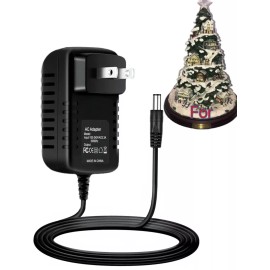 RXQMXG 4.5V AC Adapter For Norman Rockwell Village Christmas 15" Illuminated Tree