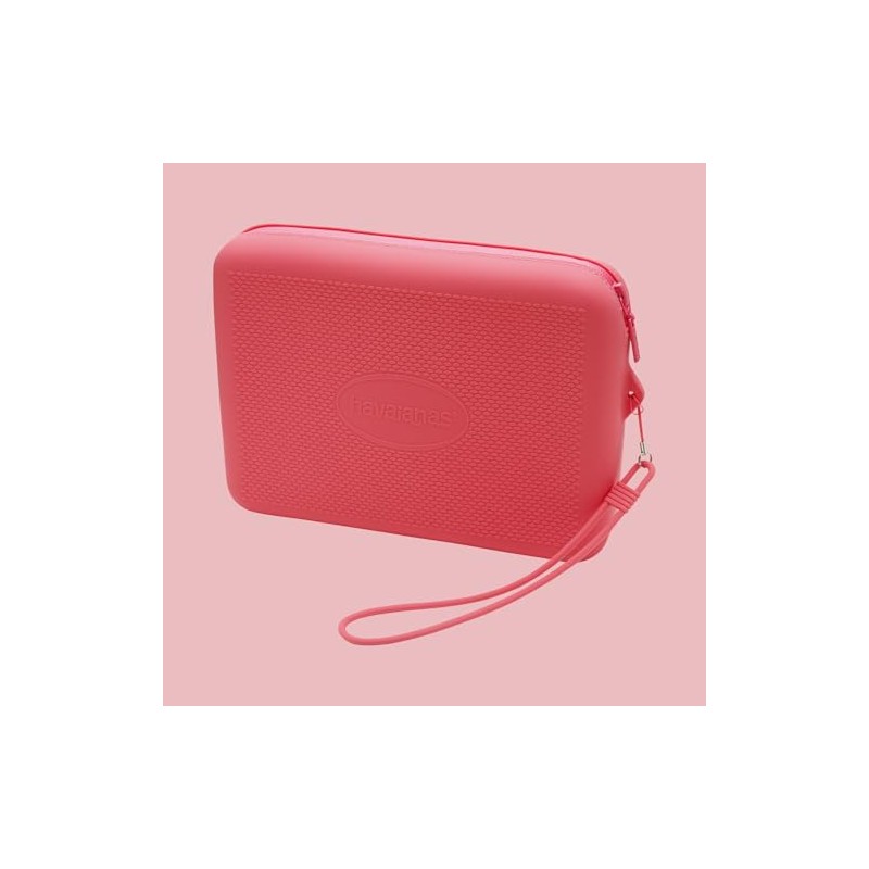 Havaianas Unisex Beach Necessaire Clutch, Coral, coral