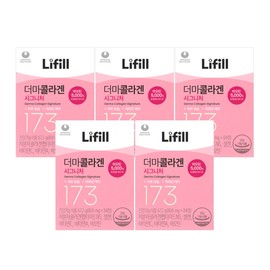 Li-Fill Derma Collagen Signature Lowest Molecule 173 Dalton Collagen High-Content Biotin 84 Tablets x 5 / 라이필 더마콜라겐 시그니처 최저분자 173달톤 콜라겐 고함량 비오틴 84정 x 5개