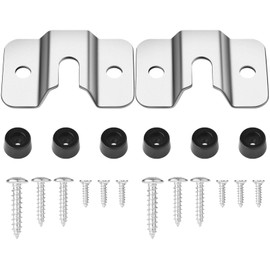 Flintronic Dart Board Bracket - 2 Sets Hanging Dart Board, Hanging Screw Hook Kit Accessories, Dart Mounting Hardware Kit, Dart Board Bracket Wall Mount Bracket Hooks