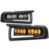 DNA MOTORING Pair of Fog Lights Compatible with Ford Bronco