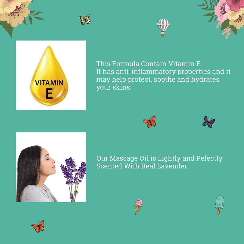 Maccibelle Natural Sensual Massage Oil for Couples Therapeutic and Aromatherapy